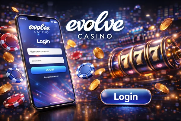 evolve casino login